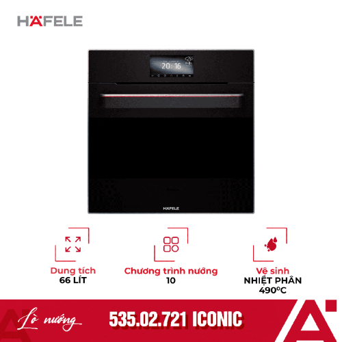 Lò nướng âm tủ ICONIC Hafele 535.02.721