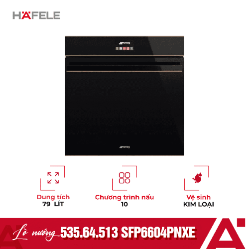 Lò nướng âm tủ Hafele Smeg SFP6604PNXE 535.64.513
