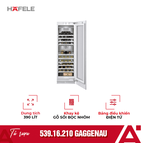 Tủ rượu Gaggenau 539.16.210, 198 chai