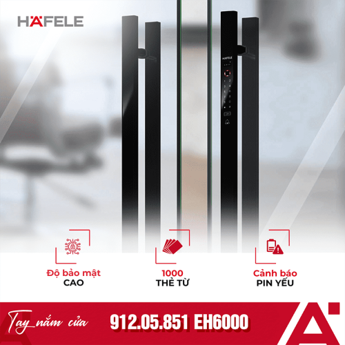 Tay nắm cửa thông minh Hafele EH6000 912.05.851