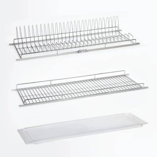 Ảnh khay up chén đĩa Hafele 544.01.029 inox, 864x263mm