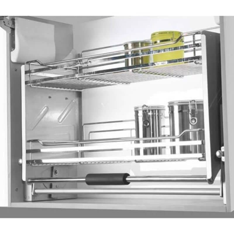Ảnh thực tế giá bát đĩa nâng hạ Hafele 504.75.026 cho tủ rộng 900mm Ảnh thực tế giá bát đĩa nâng hạ Hafele 504.75.026 cho tủ rộng 900mm