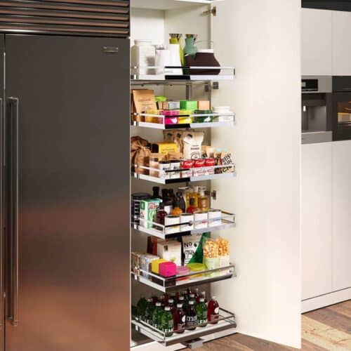 Kệ đựng thực phẩm 5 tầng Kesseböhmer Tandem Solo Hafele 549.77.796 3 Ảnh thực tế kệ đựng thực phẩm 5 tầng Kesseböhmer Tandem Solo Hafele 549.77.796