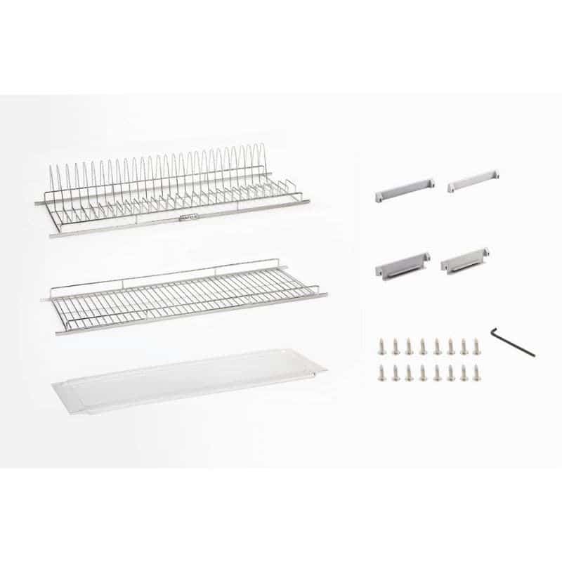 Cấu tạo giá úp bát đĩa Hafele 544.06.027 inox 304 cho tủ rộng 900mm Cấu tạo giá úp bát đĩa Hafele 544.06.027 inox 304 cho tủ rộng 900mm
