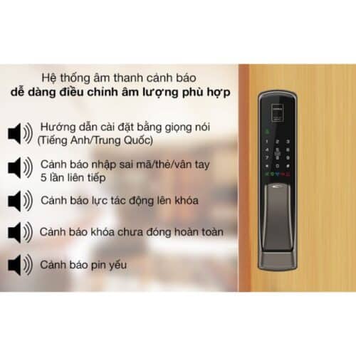 Chức năng Khóa cửa điện tử Hafele EL9500-TCS 912.05.315