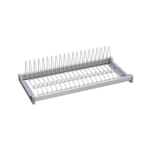 Khay up chén đĩa Hafele 544.01.308 đen 764x263mm