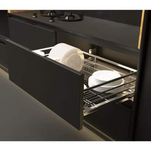 Ảnh thực tế bộ rổ chén đĩa CAPPELLA Cucina 549.08.005 Inox 304