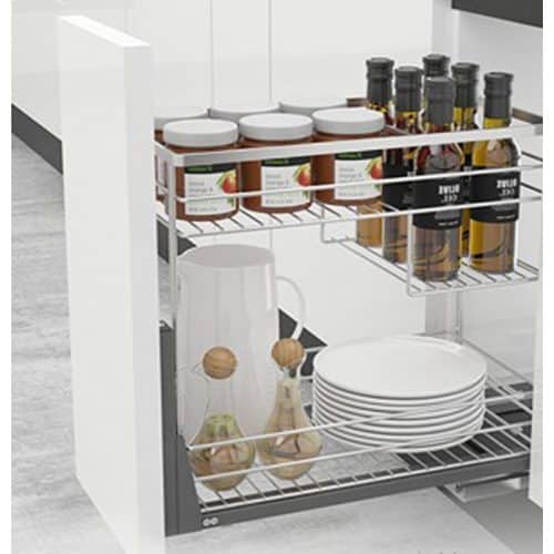 Ảnh thực tế bộ rổ gia vị SONATA Cucina 549.20.235 mạ chrome