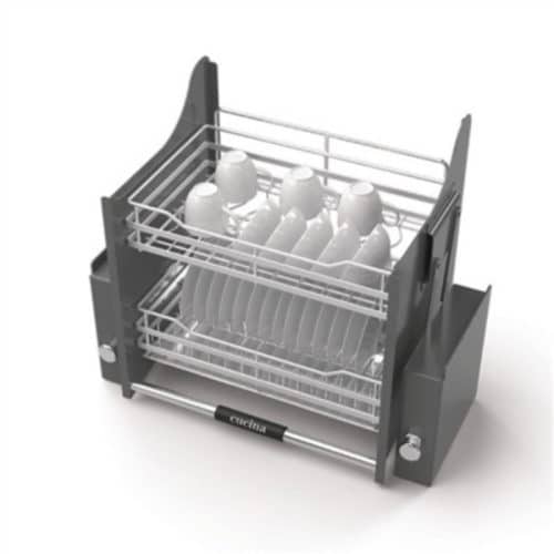 Rổ chén đĩa di động lướt tròn LENTO Cucina 504.76.205 mạ chrome 5 Ảnh thực tê rổ chén đĩa di động lướt tròn LENTO Cucina 504.76.205 mạ chrome