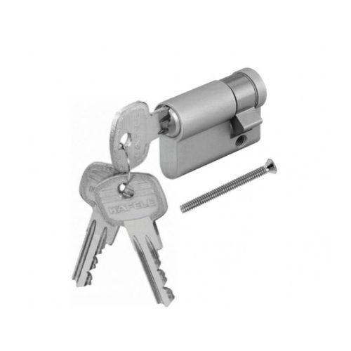 Ảnh thực tế ruột khóa 1 đầu Hafele 916.96.129, 50mm Đồng thau