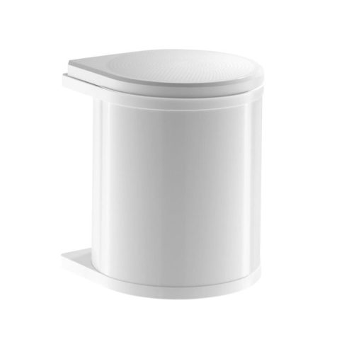 Ảnh thùng rác gắn cửa màu trắng Hafele 502.12.729 15L