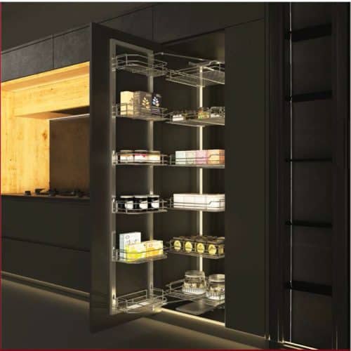 Ảnh tủ cao 6 tầng DOLCE Cucina 548.65.032 Inox 304