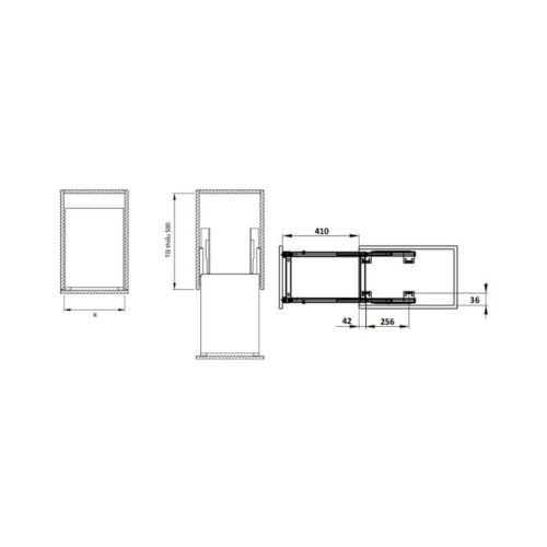 Thiết kế của Bộ rổ gia vị SONATA Cucina 549.20.234 mạ chrome