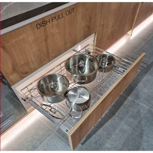 Bộ rổ xoong nồi CAPPELLA Cucina 549.08.224 mạ chrome