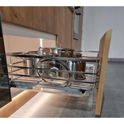 Bộ rổ xoong nồi CAPPELLA Cucina 549.08.224 mạ chrome