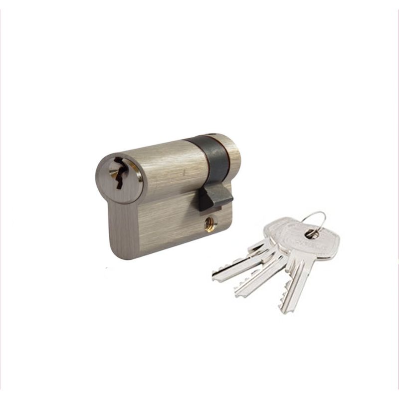 Ruột khóa 1 đầu Hafele 916.96.139, 55mm Đồng thau Ruột khóa 1 đầu Hafele 916.96.139, 55mm Đồng thau