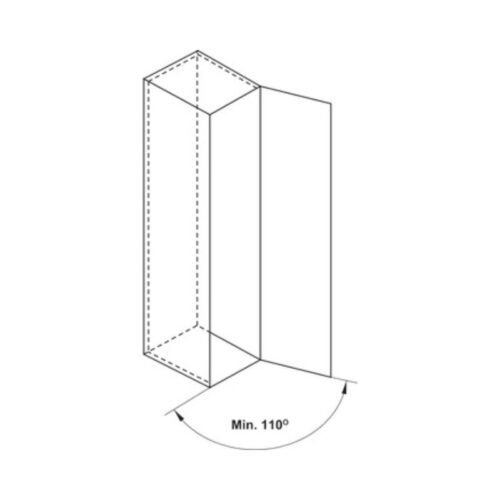 Thiết kế của Tủ cao 6 tầng DOLCE Cucina 548.65.052 Inox 304