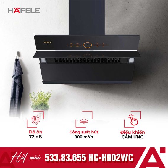 Máy hút mùi gắn tường Hafele HC-H901WB 533.83.655
