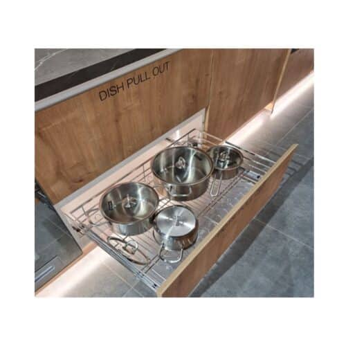 Ảnh thực tế bộ rổ xoong nồi Hafele Cappella 549.08.033 800mm