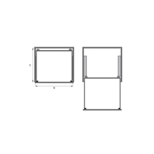 Bộ rổ xoong nồi Hafele Cappella 549.08.023 600mm