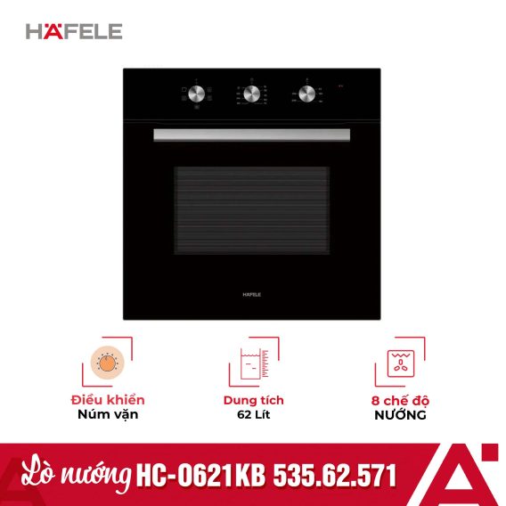Lò nướng Hafele HC-O621KB 535.62.571