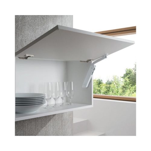 Ảnh thực tế của tay nâng Hafele H1.5 D bên trái DIY 493.05.357