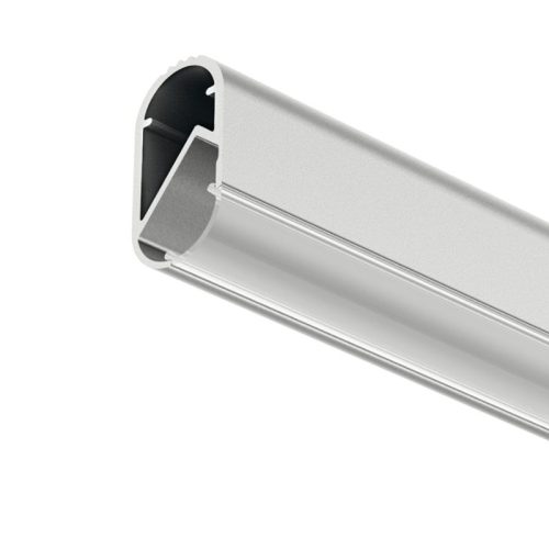 Ảnh thực tế thanh treo quần áo đầu Oval Hafele 833.72.790