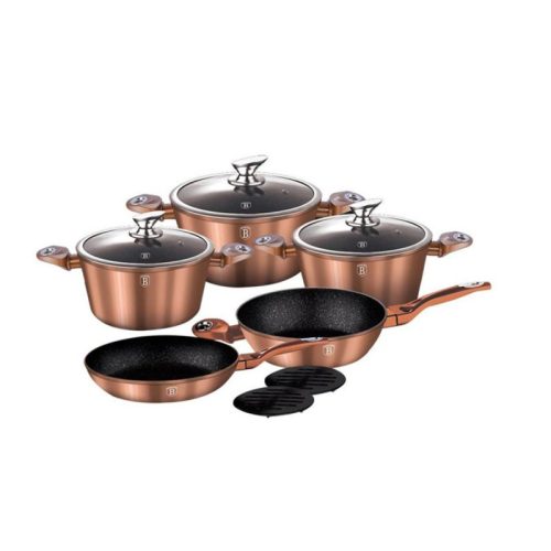 Bộ nồi 10 món Hafele 532.08.002 màu đồng