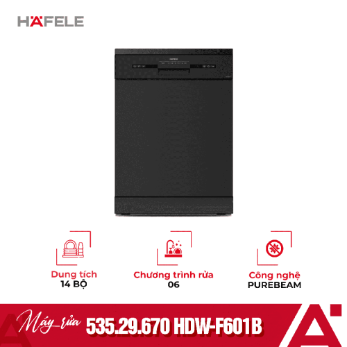 Máy rửa bát độc lập Hafele HDW-F601B 535.29.670