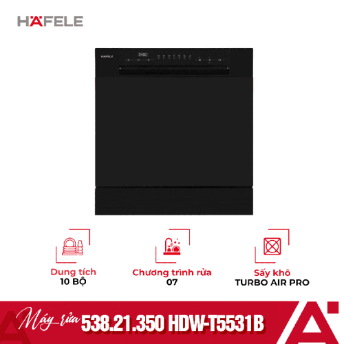 Máy rửa chén mini Hafele HDW-T5531B 538.21.350
