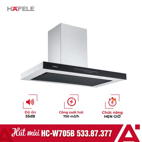 Máy hút mùi áp tường Hafele HC-W705B 533.87.377