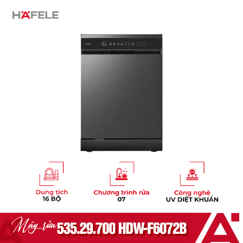 Máy rửa chén Hafele HDW-F6072B 535.29.700